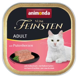 Megapack animonda vom Feinsten Adult 32 x 100 g - Putenherzen