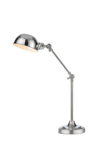 Portland Schreibtischlampe Chrom