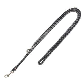 Trixie Cavo Verlängerungsleine, schwarz/grafit - Größe L-XL: 200 cm lang, ⌀ 18 mm