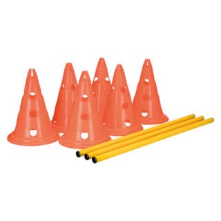Trixie Dog Activity Hindernisse, 3 Stück - ⌀ 23 x 30 cm, 78 cm