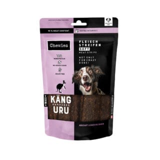 Chewies Fleischstreifen Soft 150g - Sparpaket: Känguru 3 x 150 g