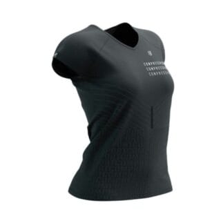 Compressport Performance SS T-Shirt Damen XS Schwarz – Hochwertiges Laufshirt für optimale Leistung