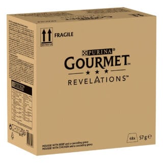 Sparpaket Gourmet Revelations Mousse 48 x 57 g - Rind und Huhn