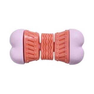 Bobby Hundespielzeug Cubitus - koralle: L 14,5 x B 6,9 x H 4,3 cm