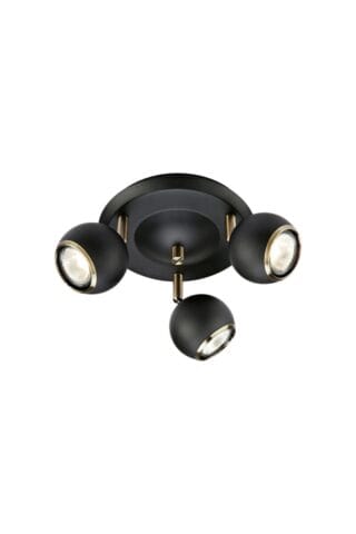 Coco Deckenspot Schwarz