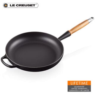 Le Creuset Bratpfanne Signature 28 cm Schwarz