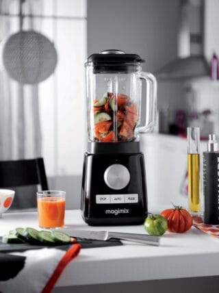 Magimix Power Blender Standmixer Schwarz