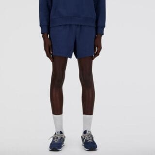 New Balance Athletics 5 Inch Shorts Gr. L Blau New Balance Herren 5 Zoll Laufshorts – Atmungsaktiv und bequem für dein nächstes Training bei RunningXpert
