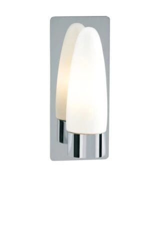 Buffy Badezimmerlampe Chrom Einzel