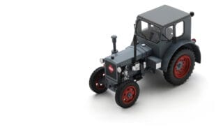 IFA RS-01 Pionier mit Kabine grau Modell von Schuco 1:32