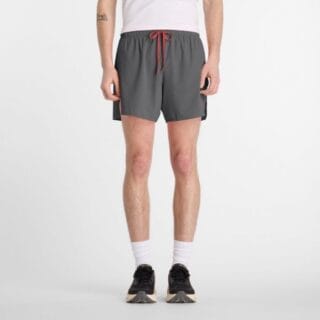 New Balance RC Ultra Light 5" Split Shorts Herren – Leichte, atmungsaktive Laufshorts in Grau für optimale Performance und Komfort