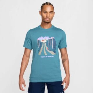 Nike Run IYKYK SS Herren Lauf- und Trainings-T-Shirt, Blau, Gr. S – Komfort und Performance für dein Lauftraining