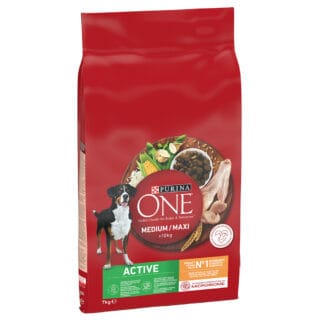 PURINA ONE Medium/Maxi Active Huhn - 7 kg