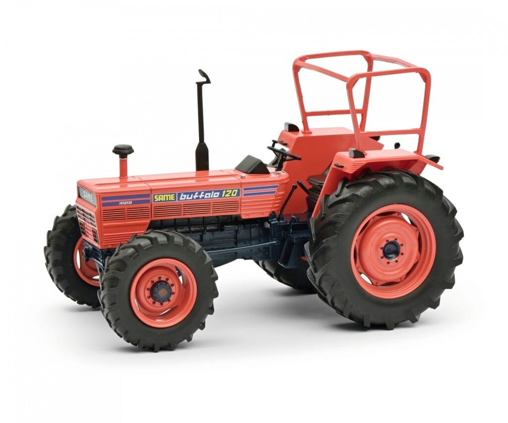Same Buffalo 120 mit Rollbügel Modell von Schuco 1:32