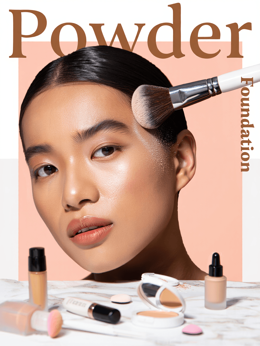 artikel beauty powder foundation
