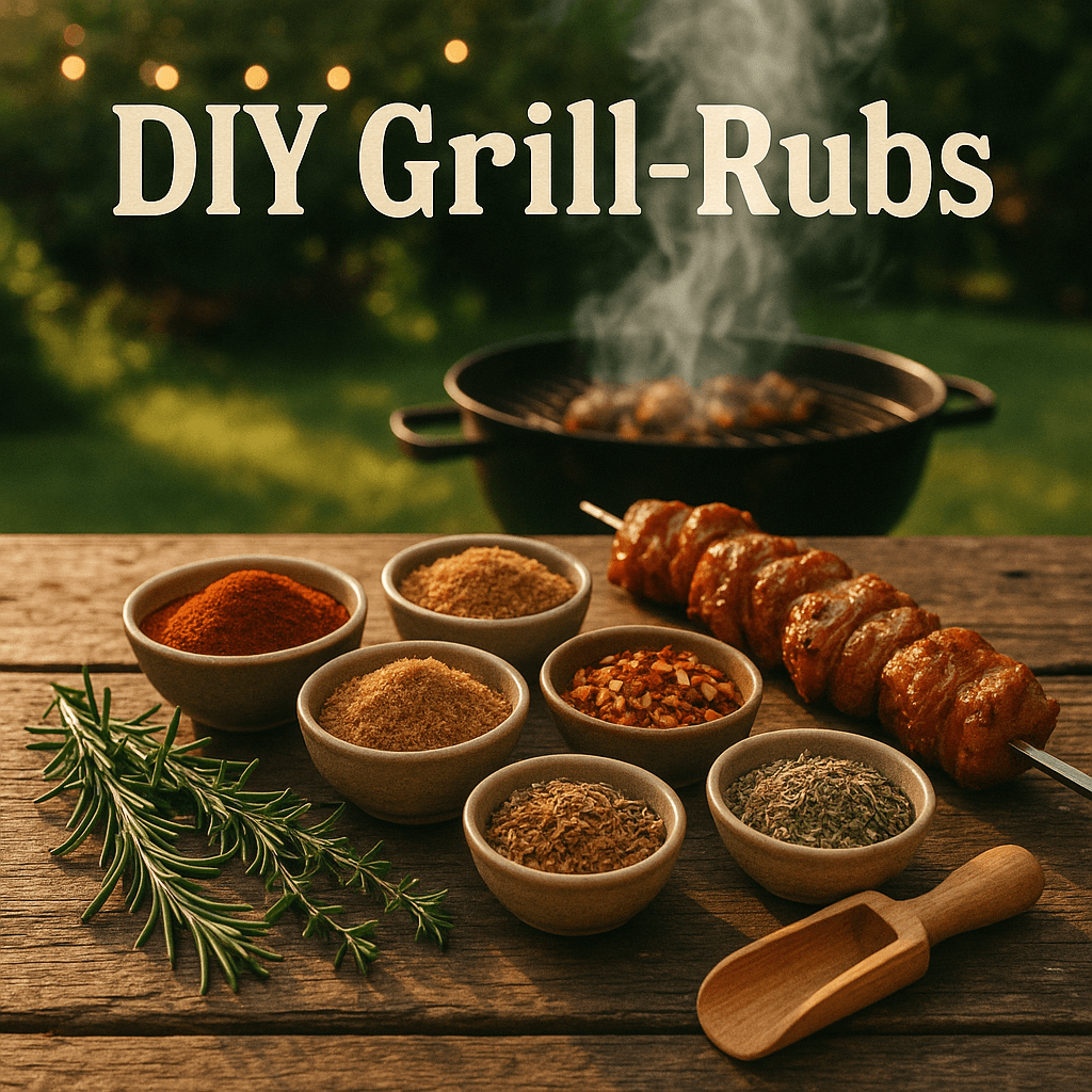 artikel garten grill diy grill rubs selbermachen how to