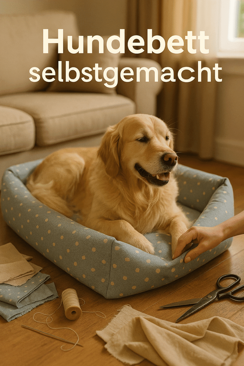 artikel haustier hundebett selbstgemacht