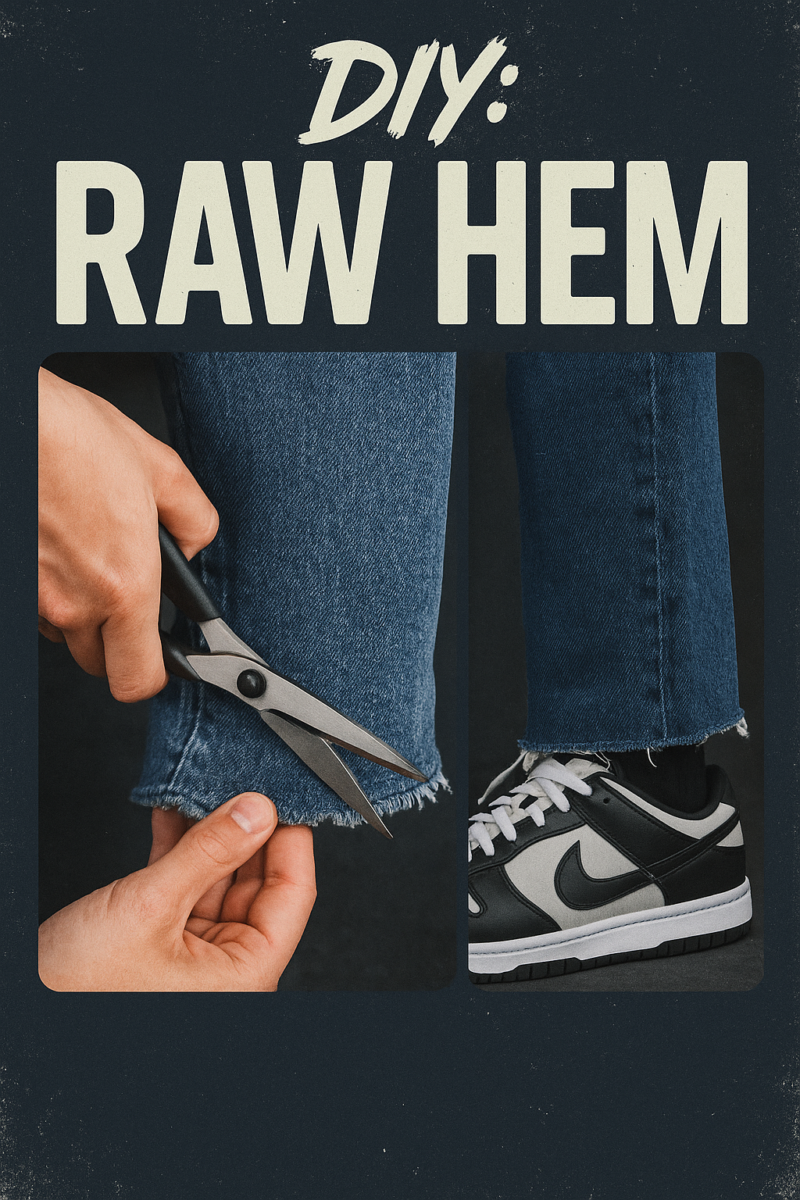 artikel streetstyle diy hose jeans raw hem