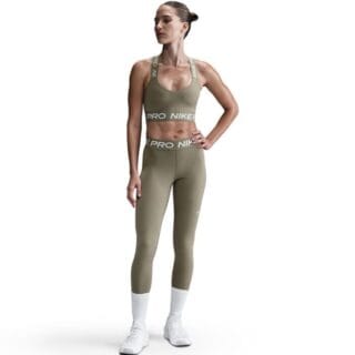 Nike Pro 365 Tights Gr. L Grün Damen - Bequeme lange Lauf- und Trainingstights für optimalen Komfort