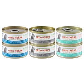 Almo Nature 6 x 70 g - HFC Mixpaket Thunfisch (3 Sorten)