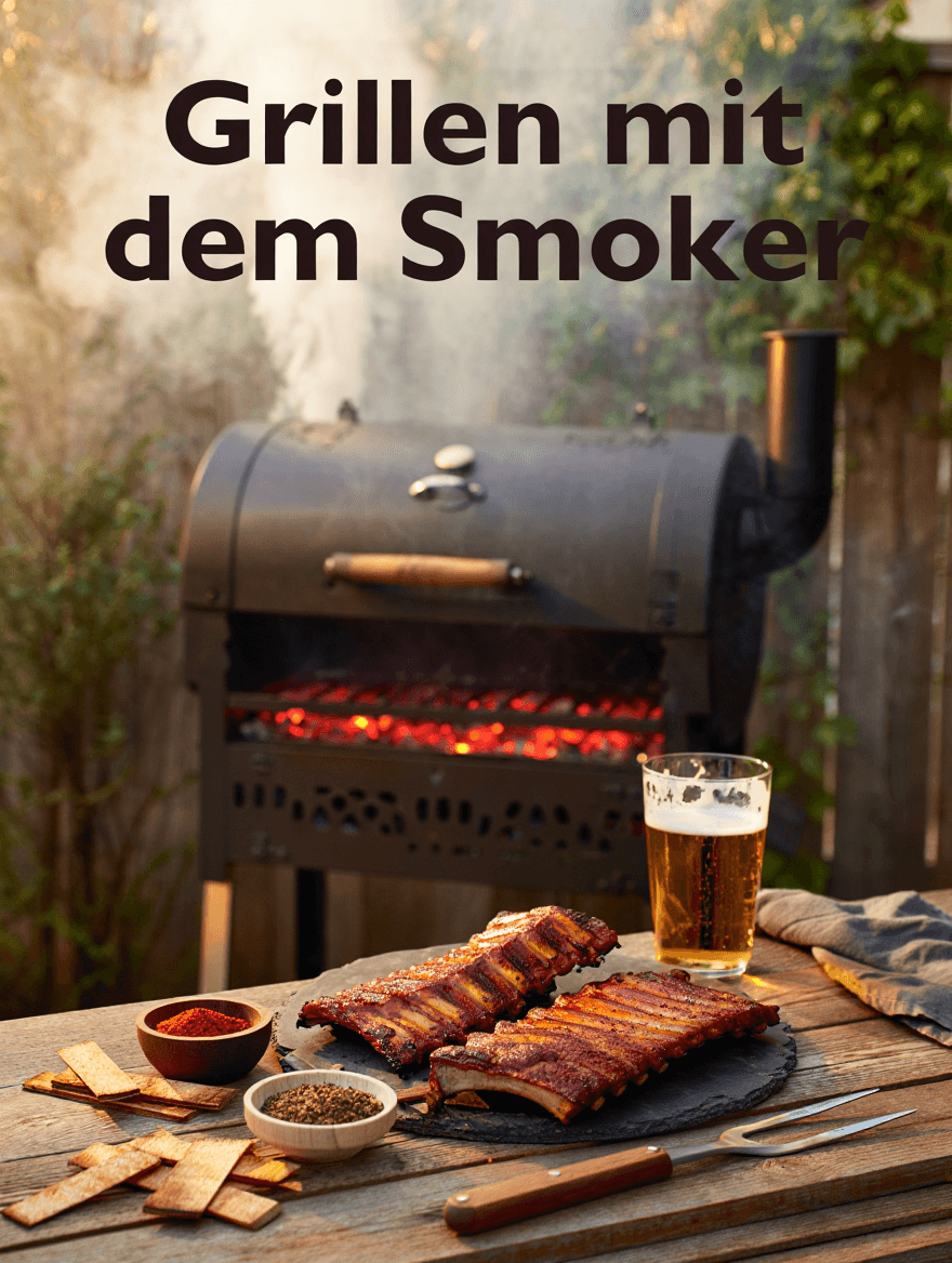 artikel garten grillen mit dem smoker