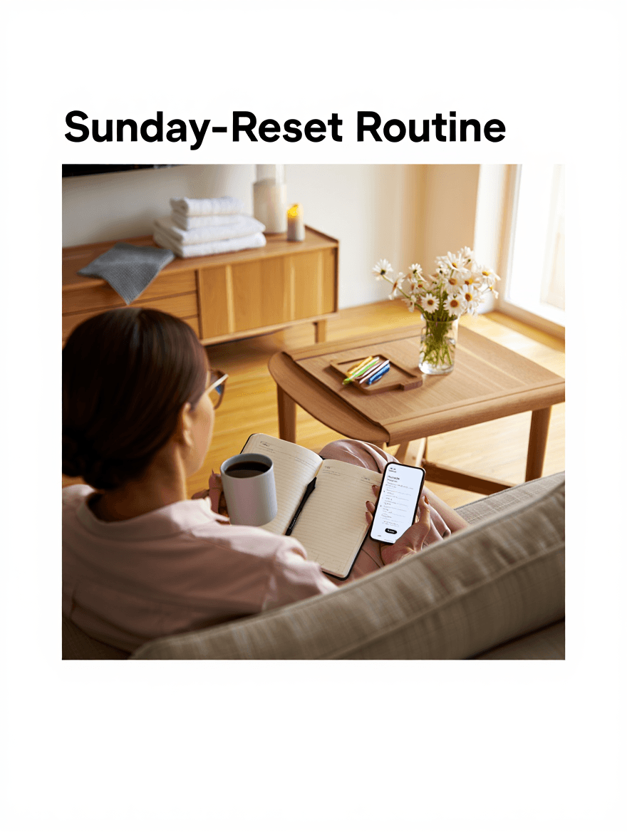 artikel haushalt sunday reset routine