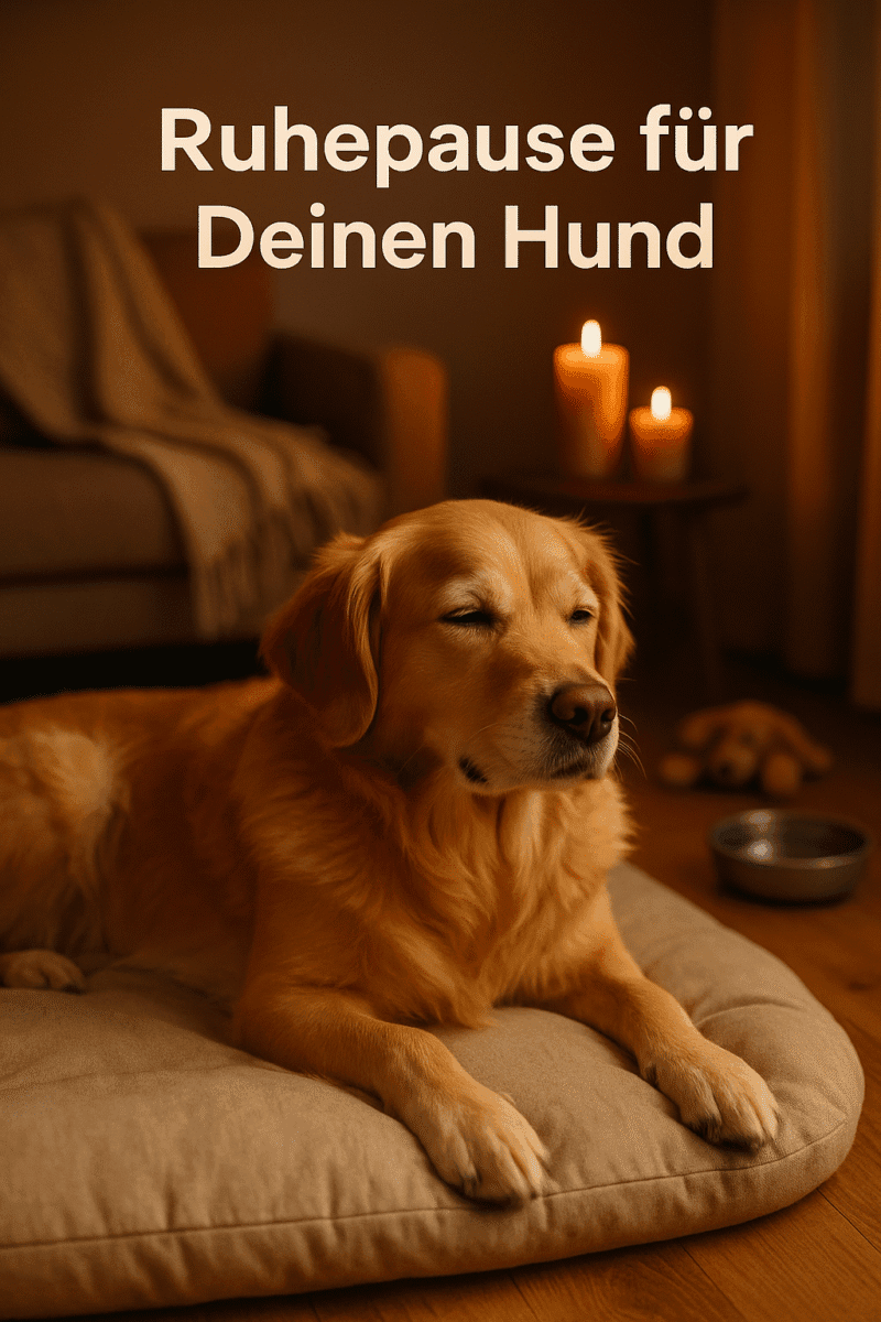artikel haustier ruhepause für deinen hund