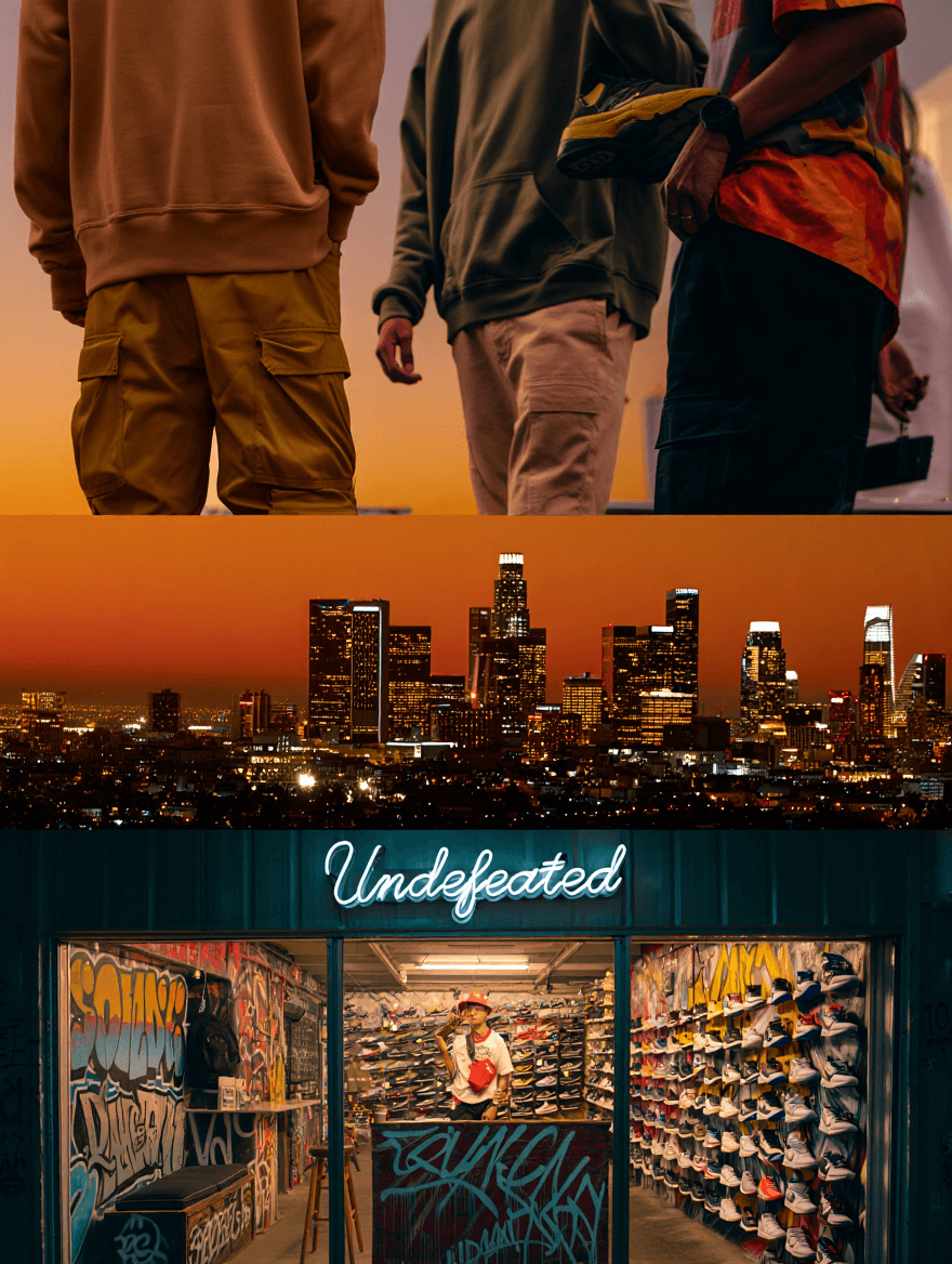 artikel streetwear undefeated