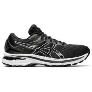 ASICS GT-2000™ 9 Damen Laufschuhe für Pronationsstabilität – Schwarz/Weiß, Gr. 35½, Komfort & Unterstützung bei jedem Lauf