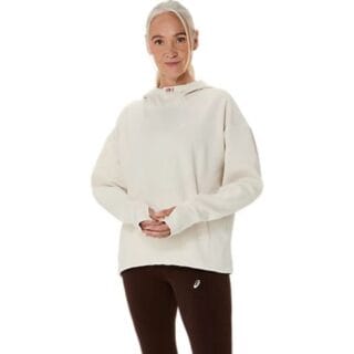 ASICS NAGINO™ Lauf-Hoodie XS – Weiß, Atmungsaktiv, Verstellbar für Komfort beim Training und Lauftraining