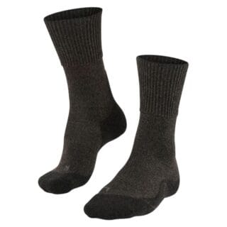 FALKE TK1 Adventure Wollsocken Gr. 35-36 – Warme, strapazierfähige Outdoor-Socken für Abenteuer und Lauftraining