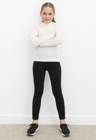 happy girls Leggings in Basic-Form