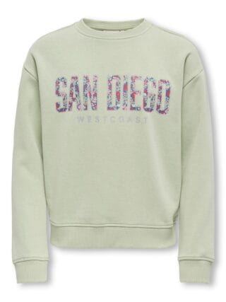 KIDS ONLY Sweatshirt "KOGRUNA CITY L/S O-NECK BOX CS SWT"