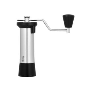 Kinu M47 Rebel Single Dose Manuelle Kaffeemühle – Silber/Schwarz