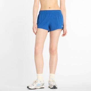 New Balance RC Seamless 3 Zoll Laufshorts Damen Blau – Bequemer Sitz, optimale Performance & Bewegungsfreiheit