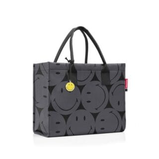 Reisenthel daily shopper smiley® grey