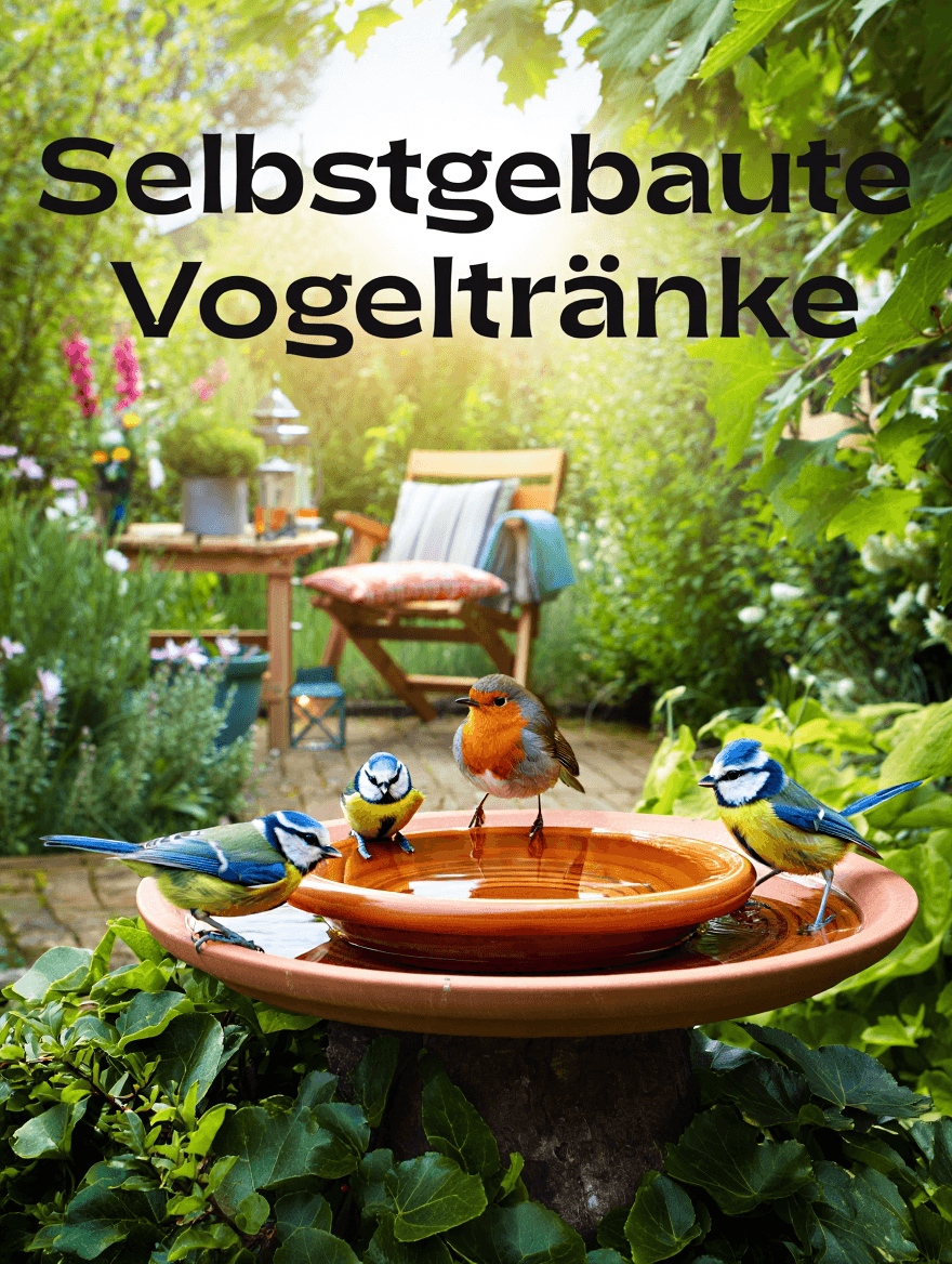 artikel garten selbstgebaute vogeltränke