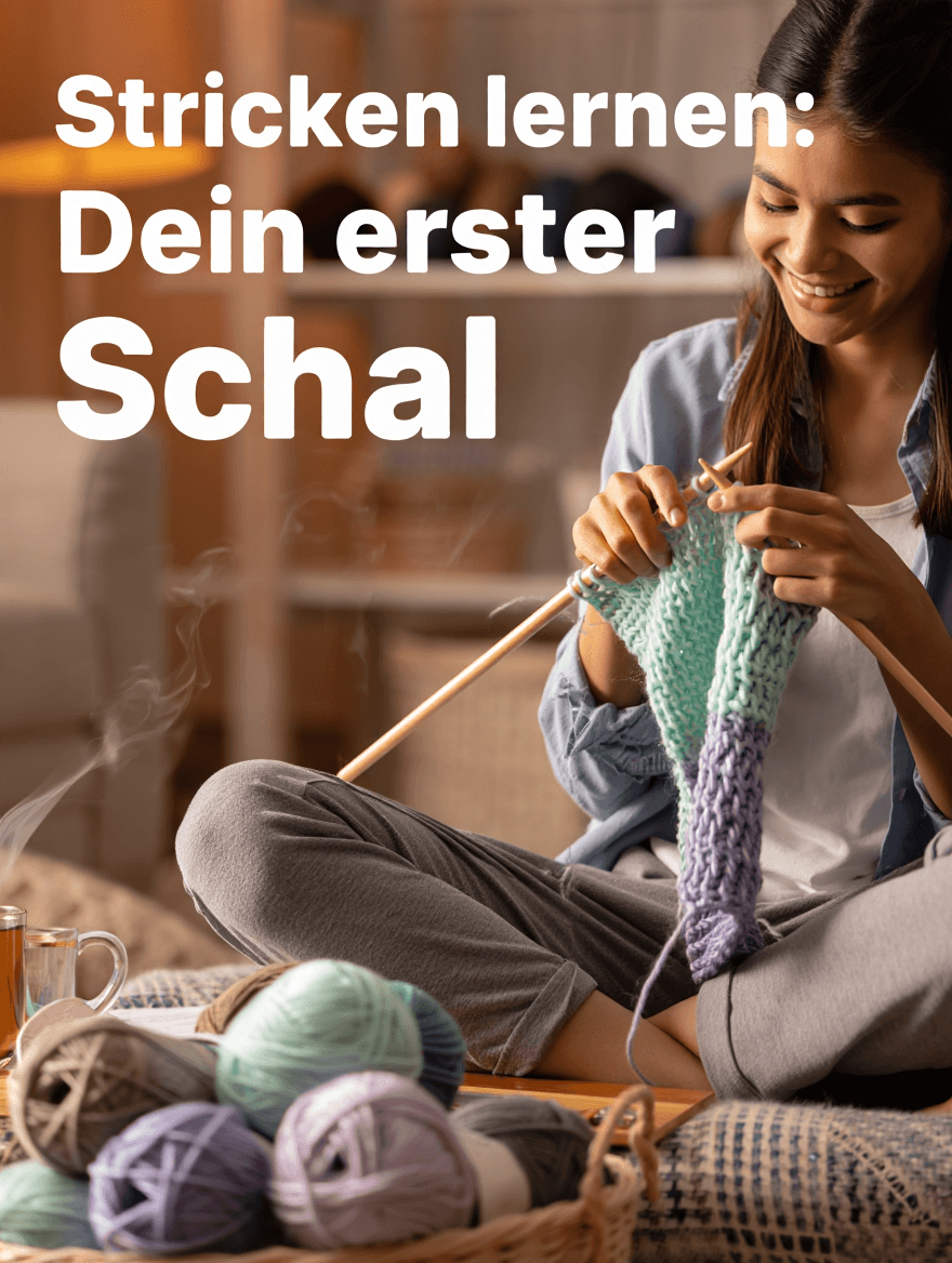 artikel hobby stricken lernen dein erster schal
