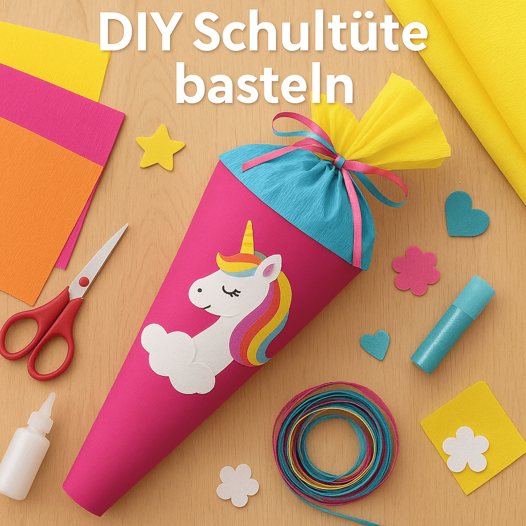 artikel kinder diy schultüte basteln
