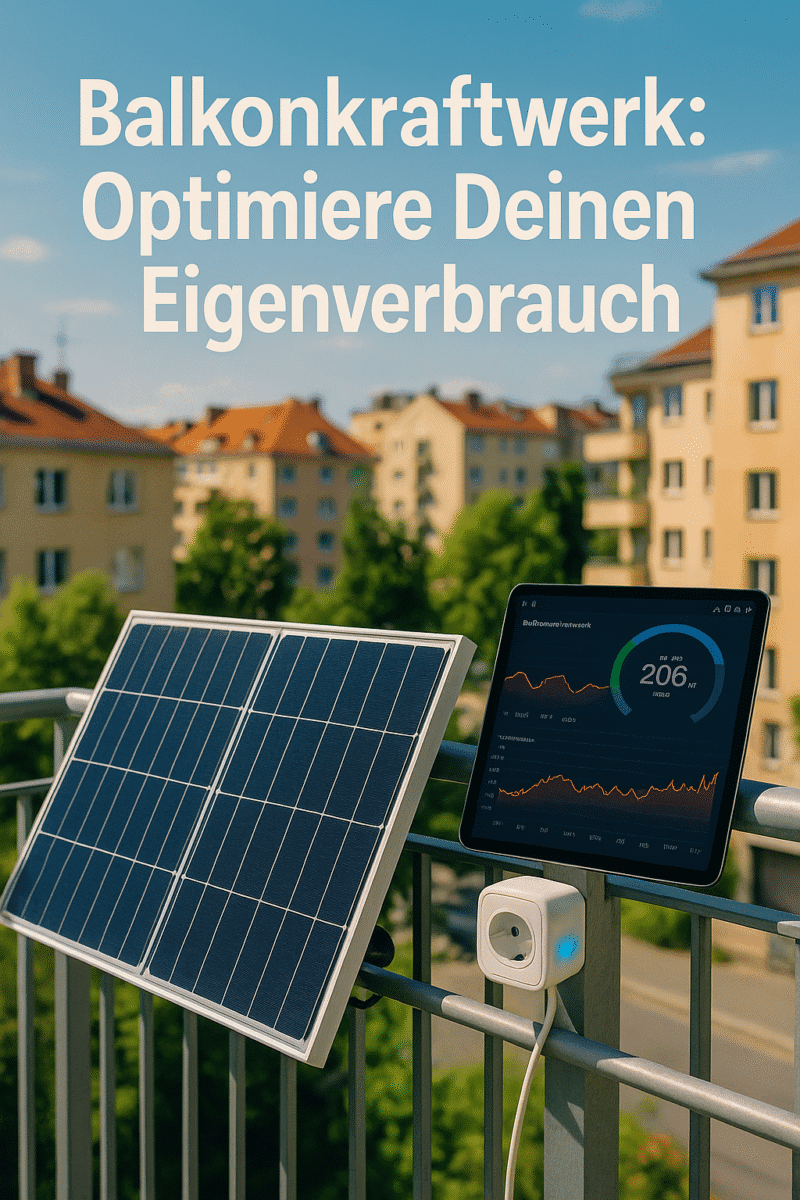 artikel technik balkonkraftwerk optimiere deinen eigenverbrauch