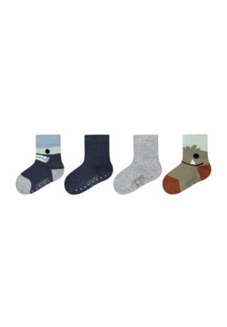 Camano Socken "Socken 4er Pack" 4er Pack Aus OCS zertifizierter Baumwolle, Weiches und warmes Vollfrottee-Material