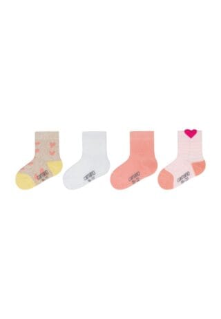 Camano Socken "Socken 4er Pack" 4er Pack Aus OCS zertifizierter Baumwolle, Weiches und warmes Vollfrottee-Material