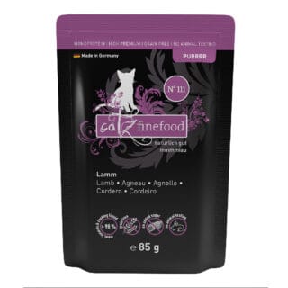 catz finefood Purrrr Pouch 8 x 85 g - No. 111 Lamm