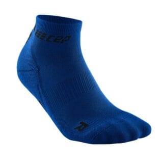 CEP Kompressionssocken Low Cut V4 Blau Gr. 34-37 – Für Lauftraining & Regeneration