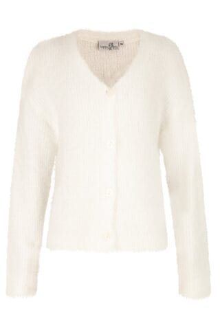 happy girls Strickjacke in kuscheliger Bouclé-Optik