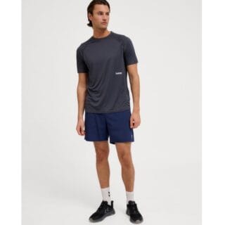 Hummel Pulse Workout SS Tee Herren – Blau, atmungsaktives Lauf- und Trainingsshirt für Komfort und Performance