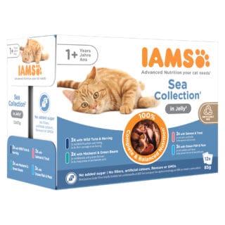 IAMS Advanced Nutrition Adult Sea Mix - in Gelee (12 x 85 g)