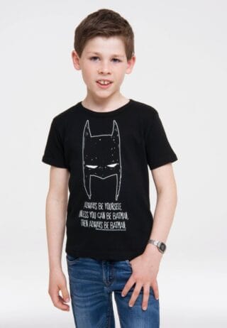 LOGOSHIRT T-Shirt "DC - Batman - Always Be Yourself" mit coolem Batman-Print