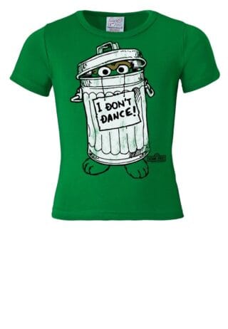 LOGOSHIRT T-Shirt "I Dont Dance" mit coolem Oskar-Front-Print