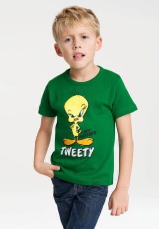 LOGOSHIRT T-Shirt "Looney Tunes - Tweety" mit niedlichem Print